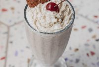 Ninja Creami Plant-Based Cookies and Cream Milkshake