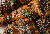 Golden Baked Turkey Wings