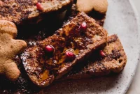 Gingerbread Spiced Gluten Free French Toast