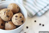 Healthy AIP Paleo Nut-Free No-Bake Cookie Dough Bites
