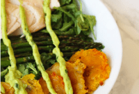 Nourishing Chicken, Asparagus, and Plantain Breakfast Bowl