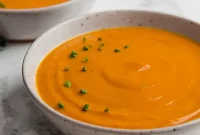 Wholesome Spring Carrot Leek Soup Paleo AIP Whole30