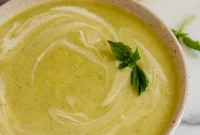 Effortless Instant Pot Zucchini Basil Soup