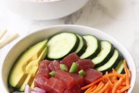 Simple Paleo Whole 30 AIP Poke Bowl