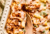 Golden Butternut Ziti Bake