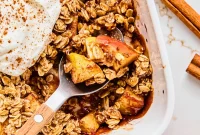 Protein-Packed Apple Crisp