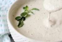 Velvety Oregano Garlic Cream Sauce Whole30 Paleo AIP Friendly