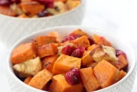 Sweet and Spiced Roasted Sweet Potatoes and Apples