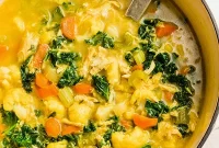 Golden Turmeric Chicken Soup (Paleo, AIP, Whole30)