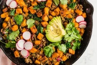 Mexican Breakfast Skillet Paleo Whole30 AIP Eggless