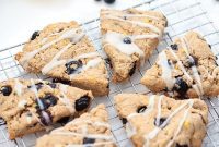 Grain-Free Lemon Blueberry Scones