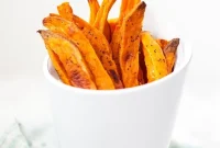 Guilt-Free Golden Sweet Potato Fries