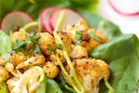 Healthy Plant-Based Bang Bang Cauliflower Tacos