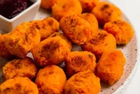 Golden Sweet Potato Puffs