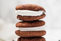 AIP Paleo Chocolate Cookie Ice Cream Sandwiches Gluten-Free Dairy-Free Bliss