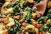 Sunrise Turkey Sweet Potato Skillet