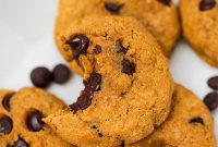 Indulgent AIP Paleo Pumpkin Chocolate Chip Cookies