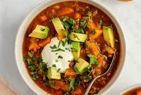 Paleo Nightshade-Free Pumpkin Chili