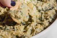 Dairy Free Spinach and Artichoke Dip