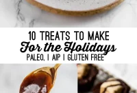 10 Festive Holiday Treats Paleo and AIP