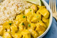 Golden Turmeric Chicken Curry