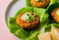 Gluten Free Whole30 Paleo AIP Sweet Potato Crab Cakes