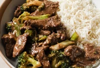 Sweet and Sticky Gluten-Free Mongolian Beef
