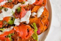 Everything Bagel Lox Breakfast Nachos Paleo AIP
