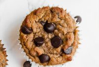 Wholesome Zucchini Chocolate Chip Muffins