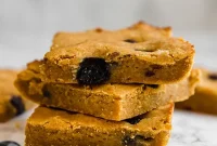 Immune Boosting Pumpkin Blueberry Bars