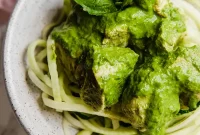 Effortless Slow Cooker Pesto Chicken Paleo Whole30 AIP