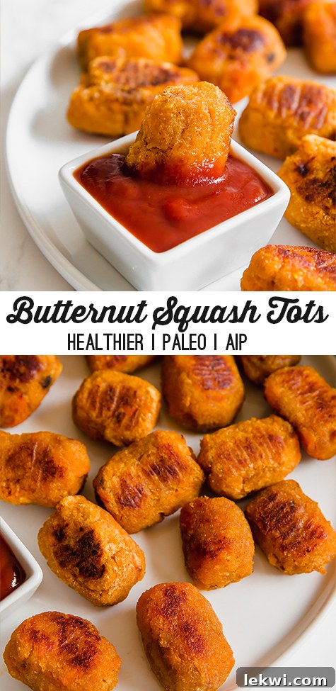 Butternut squash tots