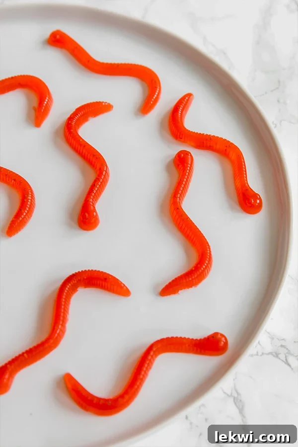 Gummy worms