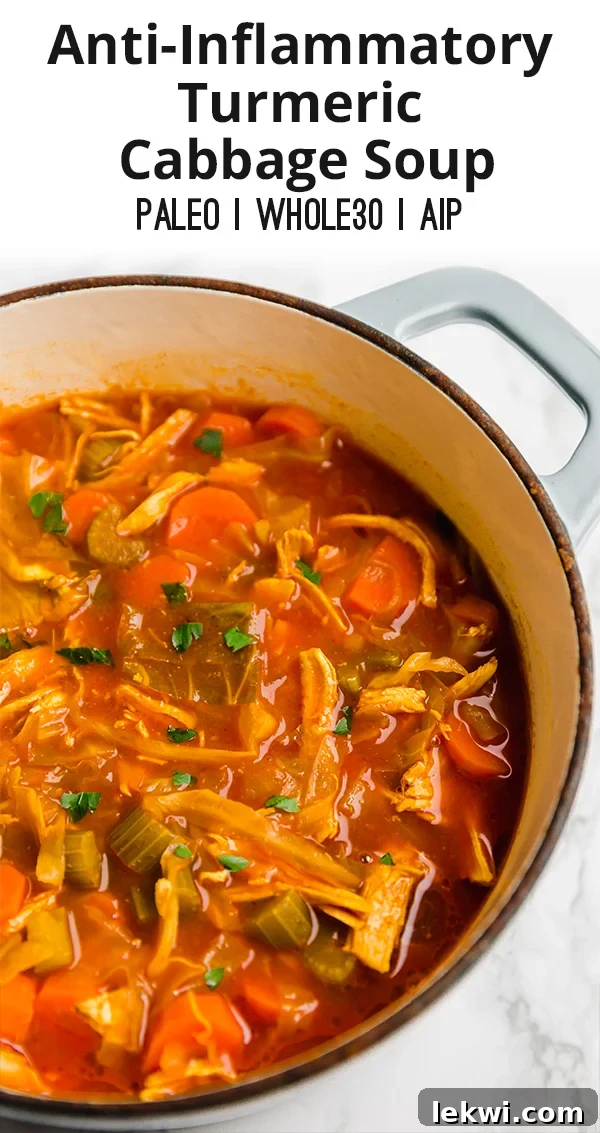 Turmeric Cabbage Soup