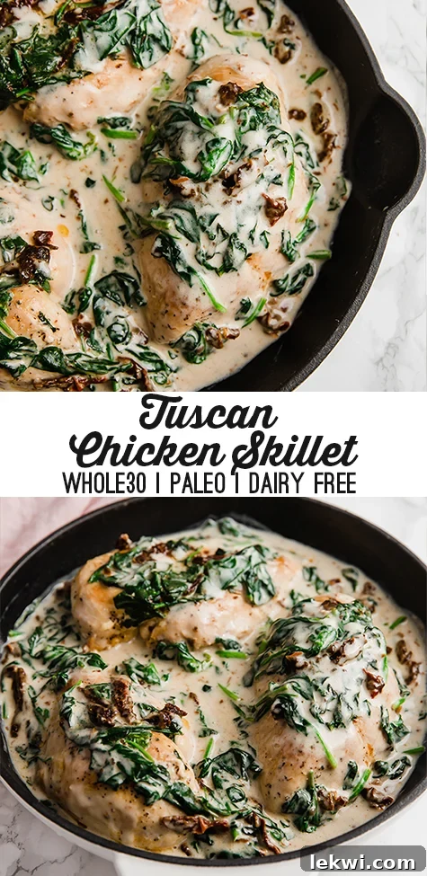 Tuscan Chicken Skillet