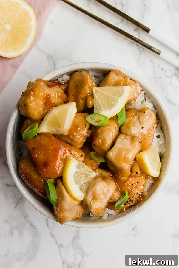 Chinese Lemon Chicken