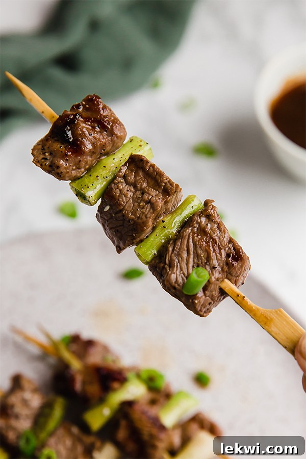 Beef Yakitori
