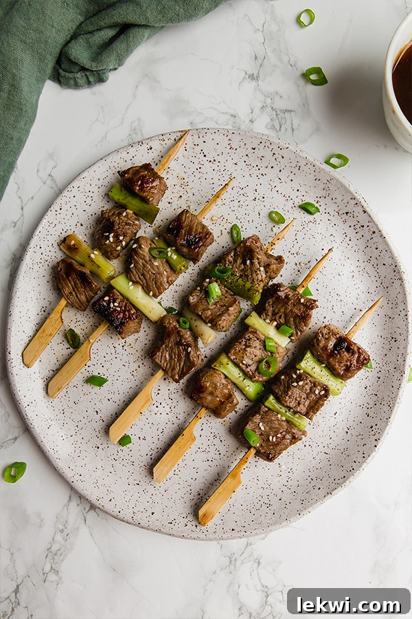 Beef Yakitori