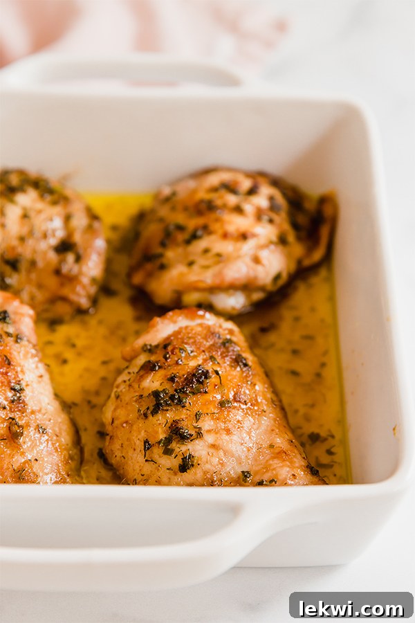 Balsamic Ranch Chicken Thighs