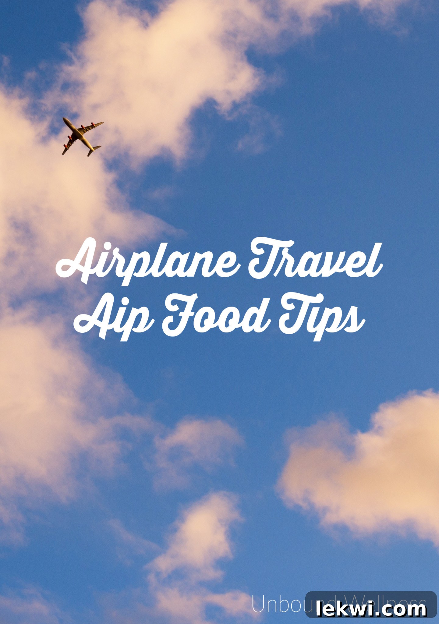 A woman on an airplane with AIP compliant food, illustrating AIP Airplane Travel Food Tips