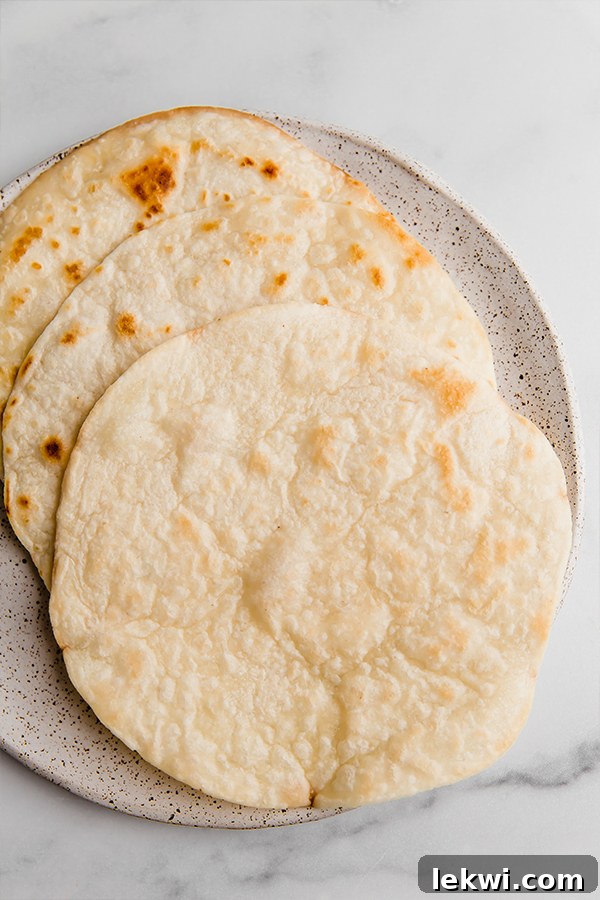 A pan-fried grain-free tostada shell sitting on a cooling rack, perfectly golden and crispy.