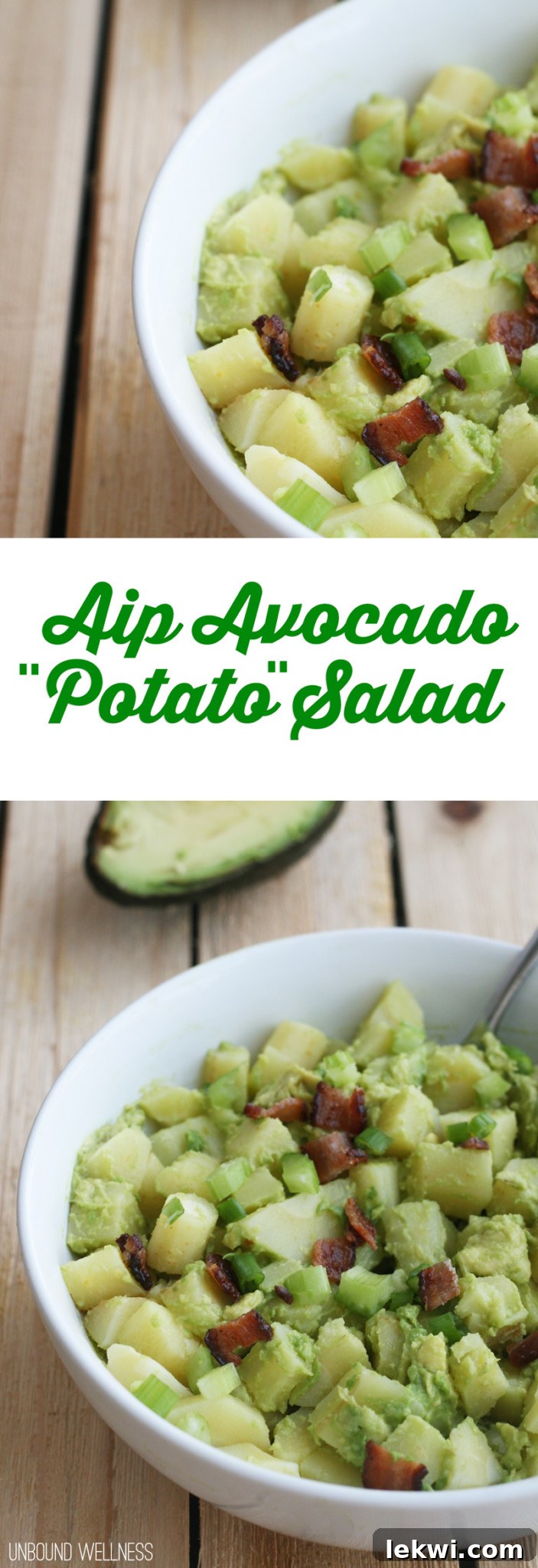 AIP Avocado "Potato" Salad