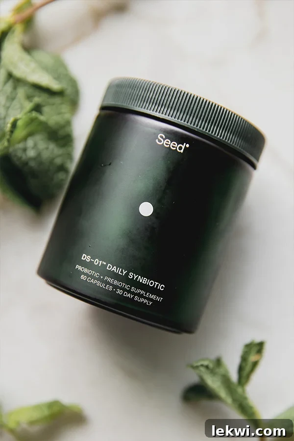 Cannister of Seed Daily Synbiotic.