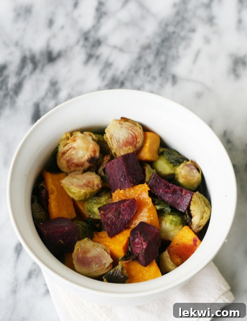 Delicious Easy Roasted Fall Vegetables for a Healthy Side Dish (AIP, Paleo)