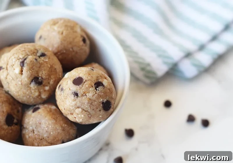 Delicious No-Bake Cookie Dough Bites that are AIP, Paleo, Nut Free, and Gluten Free