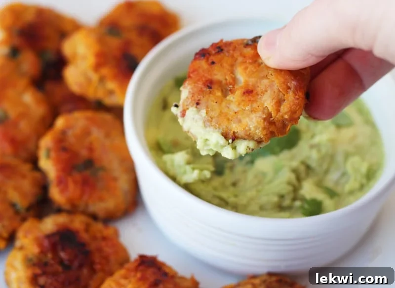 Sweet Potato Chicken Poppers (Paleo, AIP)