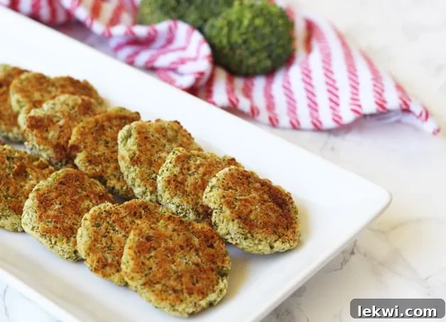 Close-up of Bacon Broccoli Nuggets