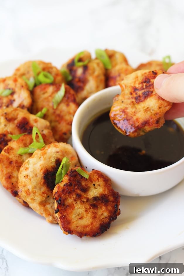 Asian Chicken Poppers (Paleo, Whole 30, AIP)