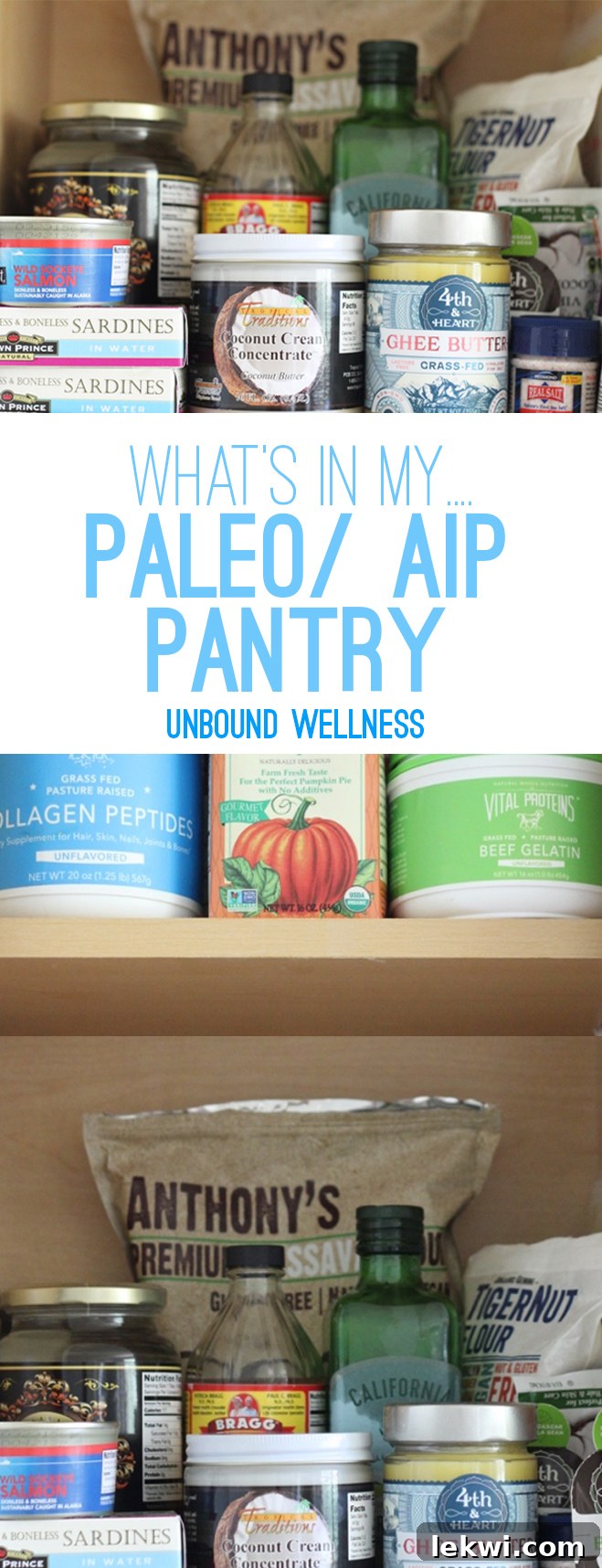 Paleo/ AIP Pantry Staples