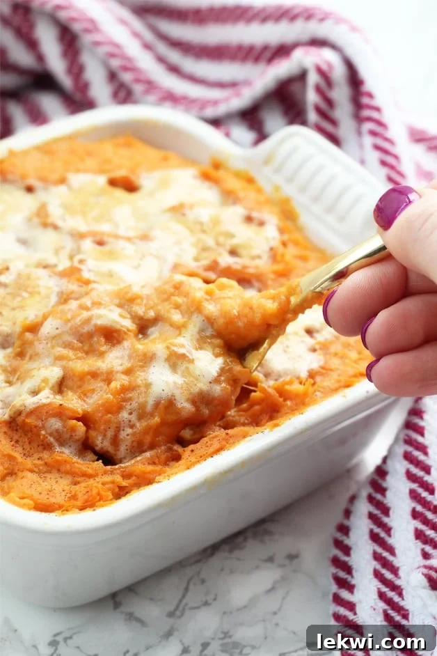 Sweet Potato Casserole with Marshmallows (Paleo & AIP)